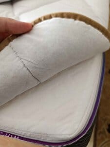 Customer photo review of 160x200 Yün Yatak Pedi Çift Kişilik 3 KG Merinos Kuzu Yünü