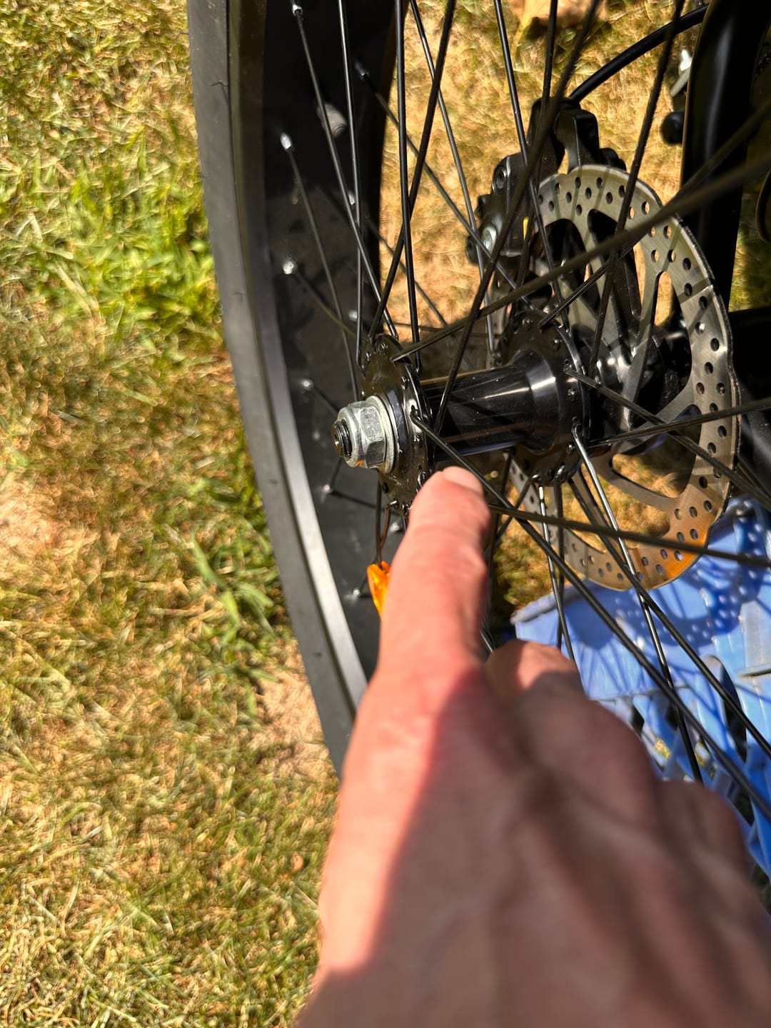 Customer photo review of Eskute® T300Pro Folding Electric Trike