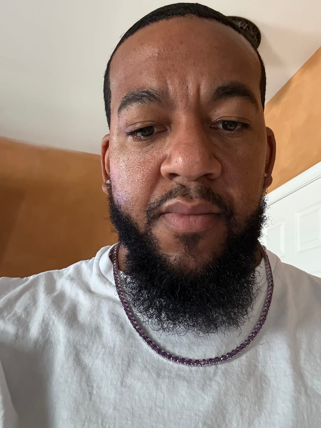 Customer photo review of 5mm Tennis Chain - Purple Amethyst