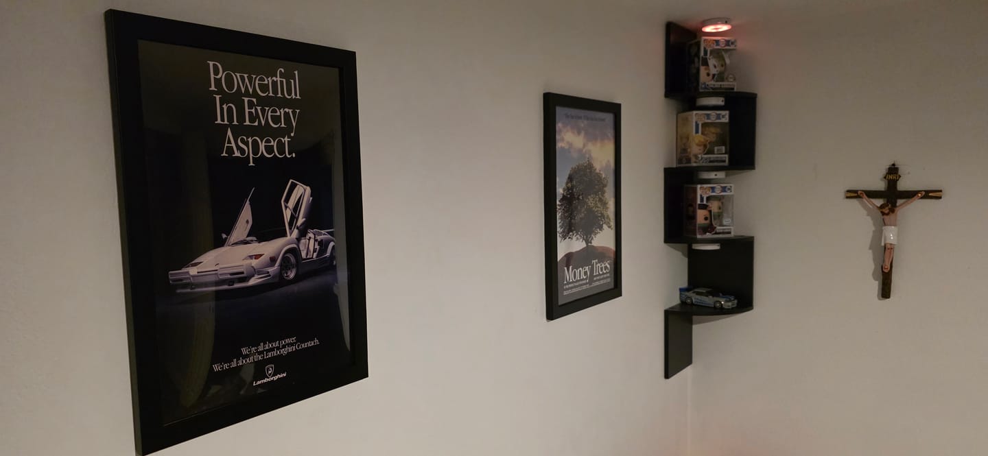Customer photo review of Lamborghini Countach Poster