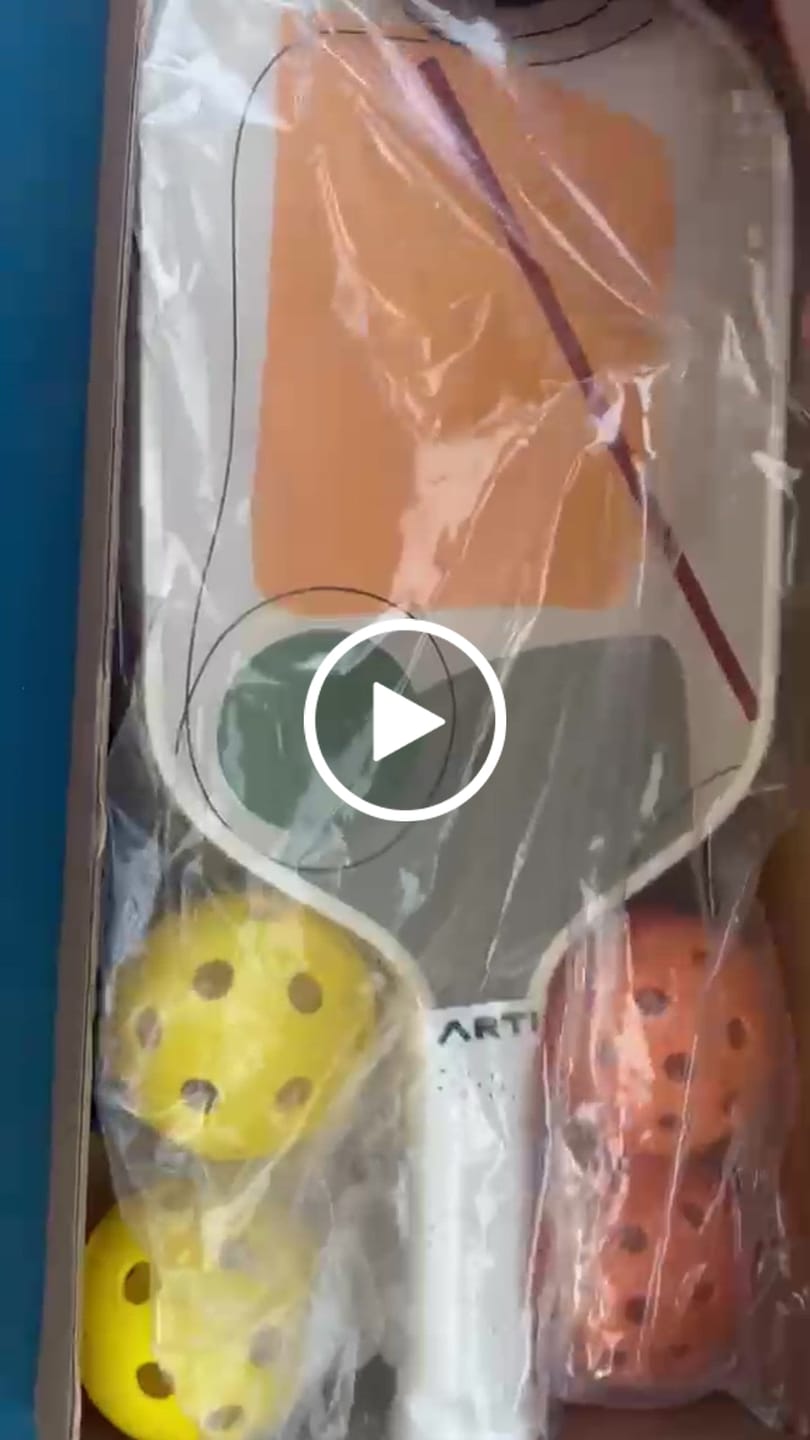 Customer video review of ARTI Fiberglass "Horizon Duo" Pickleball Paddle Set - USA Pickleball Approved