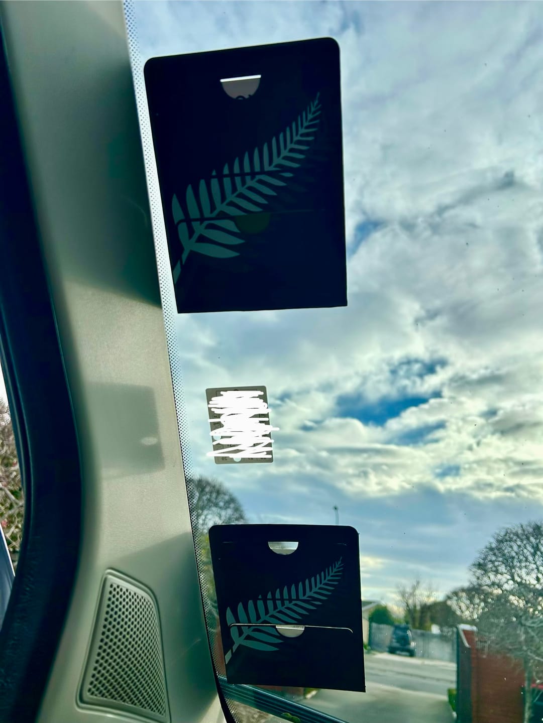 Customer photo review of NZ Fern - Double Pocket Rego/RUC Holder