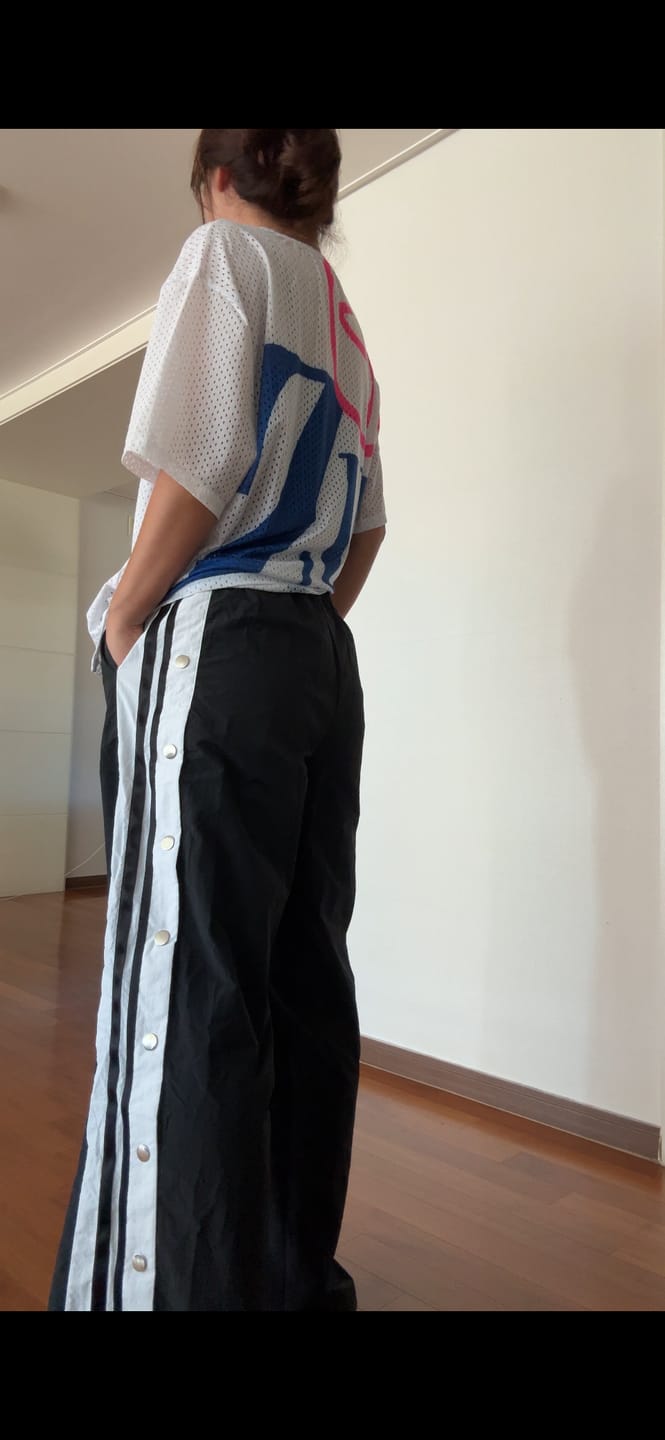 Customer photo review of Dale-Z High Waisted Pants With Side Snaps