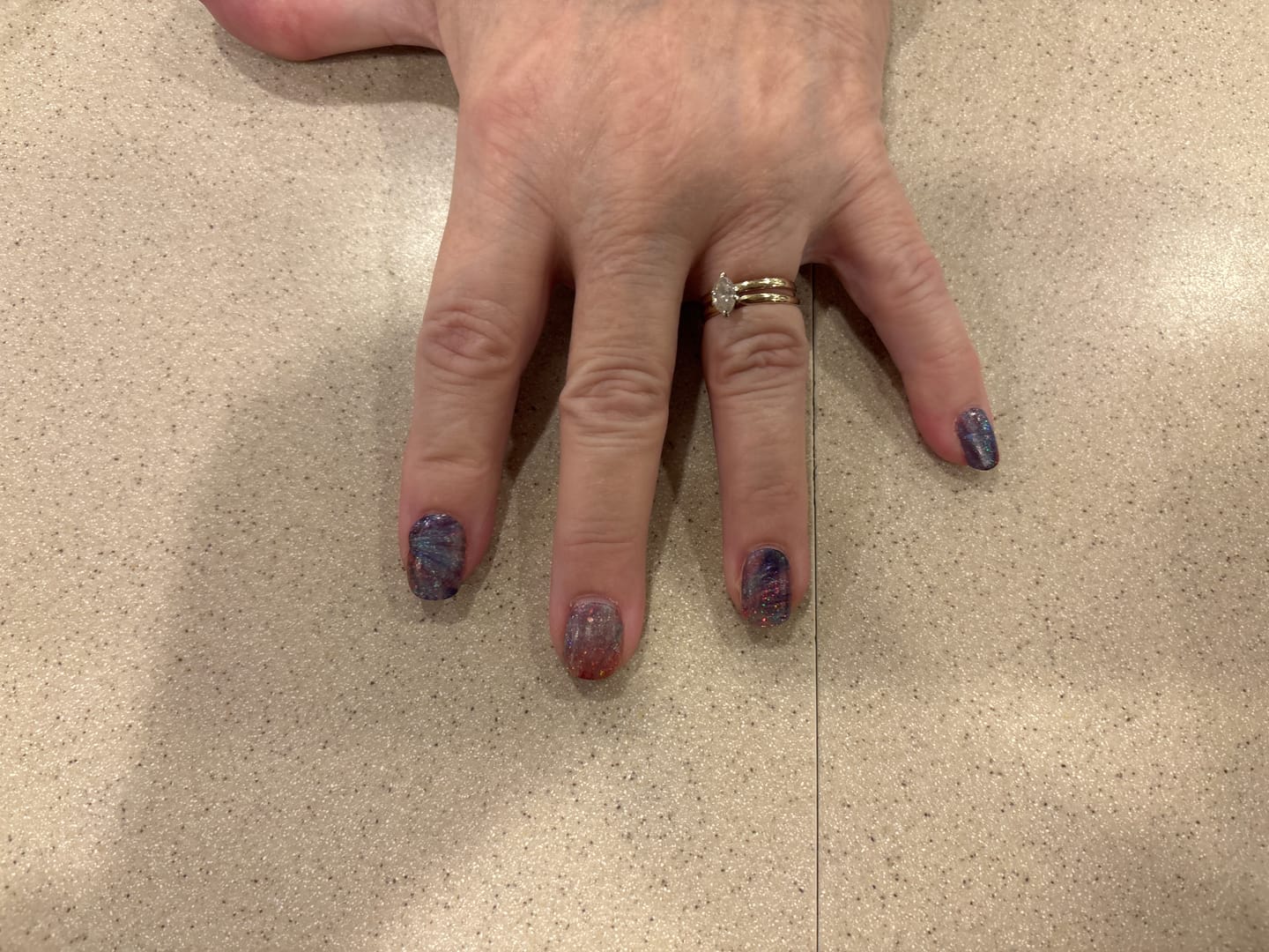Customer photo review of Blue Stardust