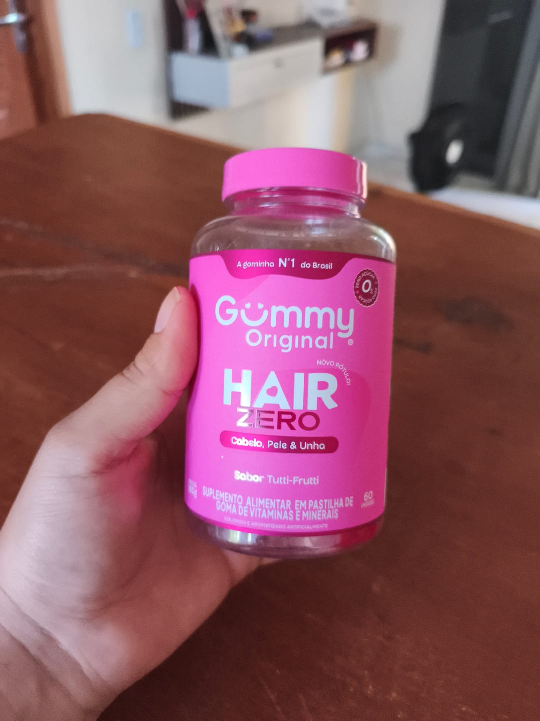Customer photo review of Gummy Hair® - Sabores
