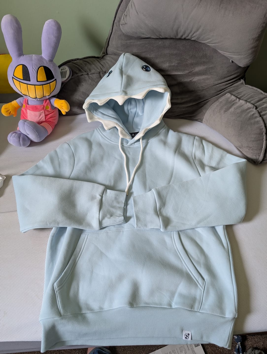 Customer photo review of Bubble Hoodie