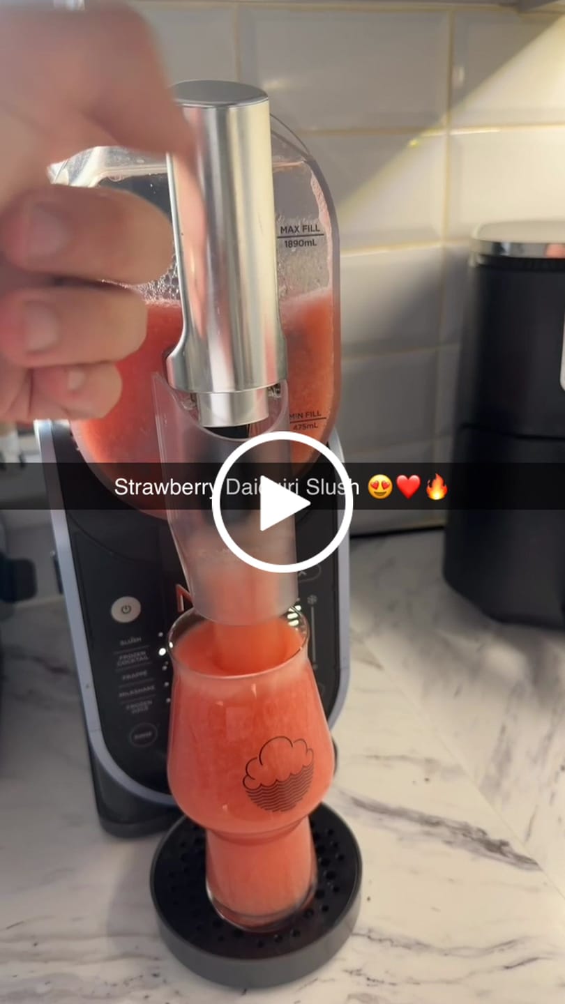 Customer video review of Strawberry Daiquiri Frozen Cocktail Mix 2L