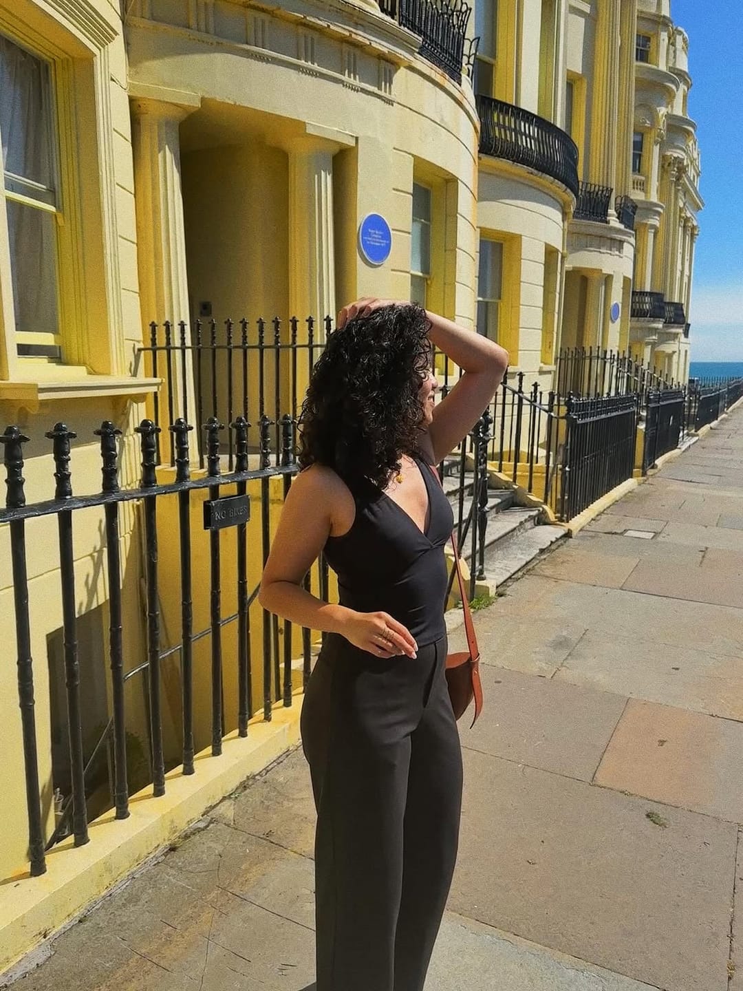 Customer photo review of Noodlab Ease™ Relaxed Straight Pantolon