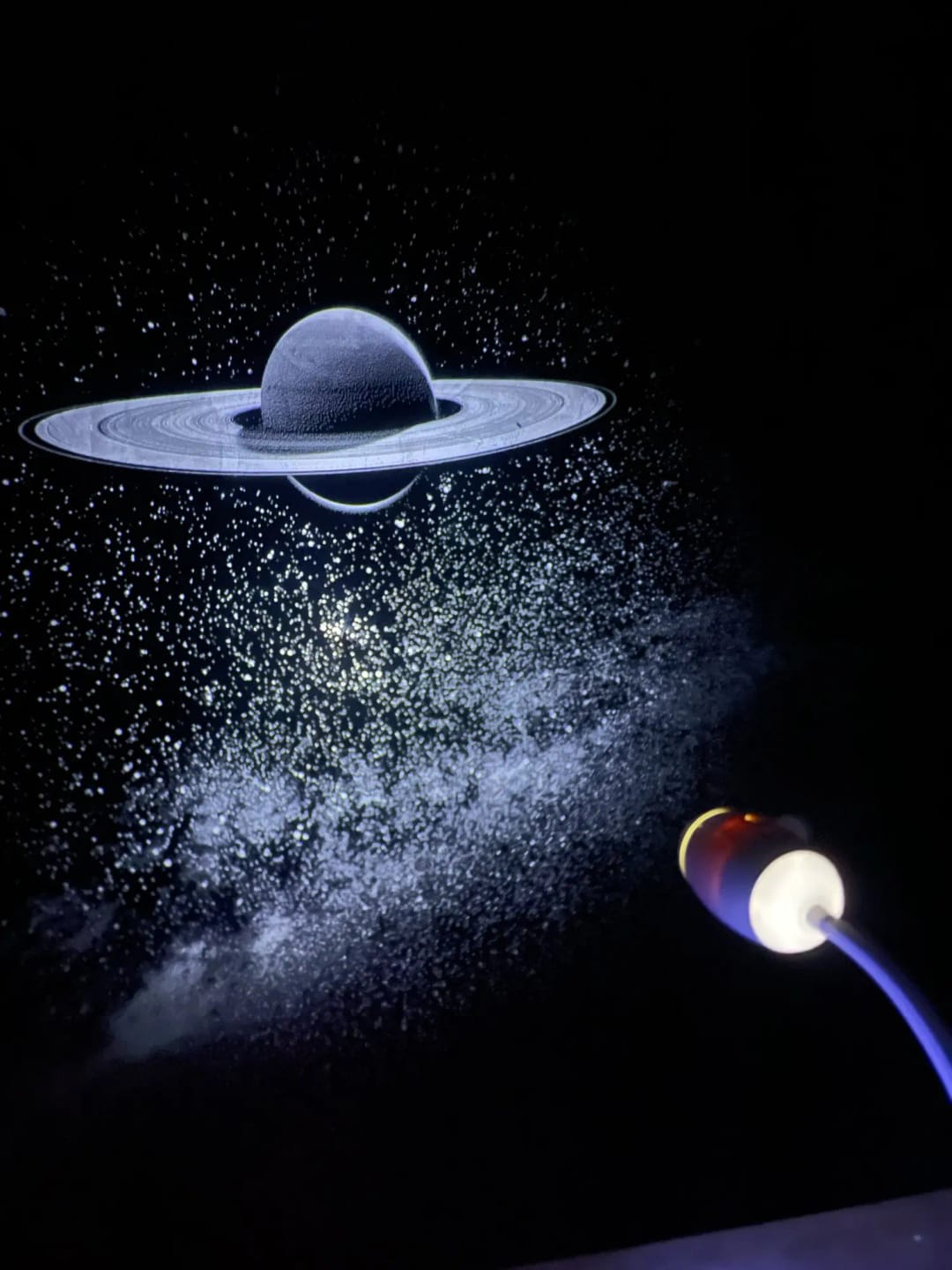 Customer photo review of Velora Galaxy Projector