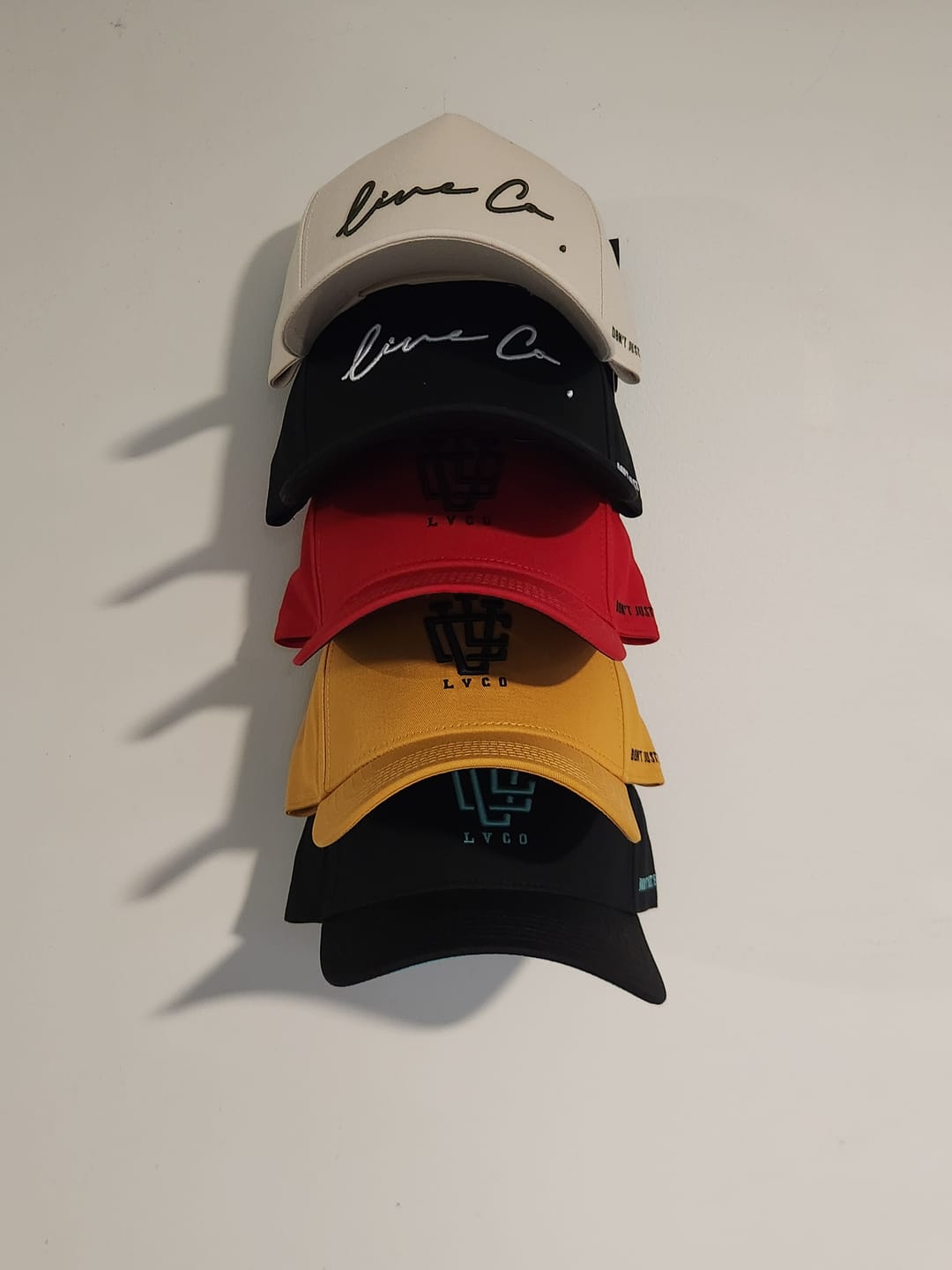 Customer photo review of 5 Deep Fit Hats for $150