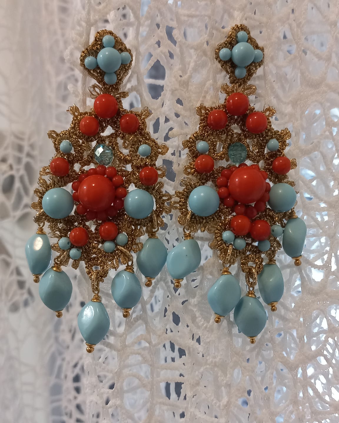 Customer photo review of Orecchini Aime