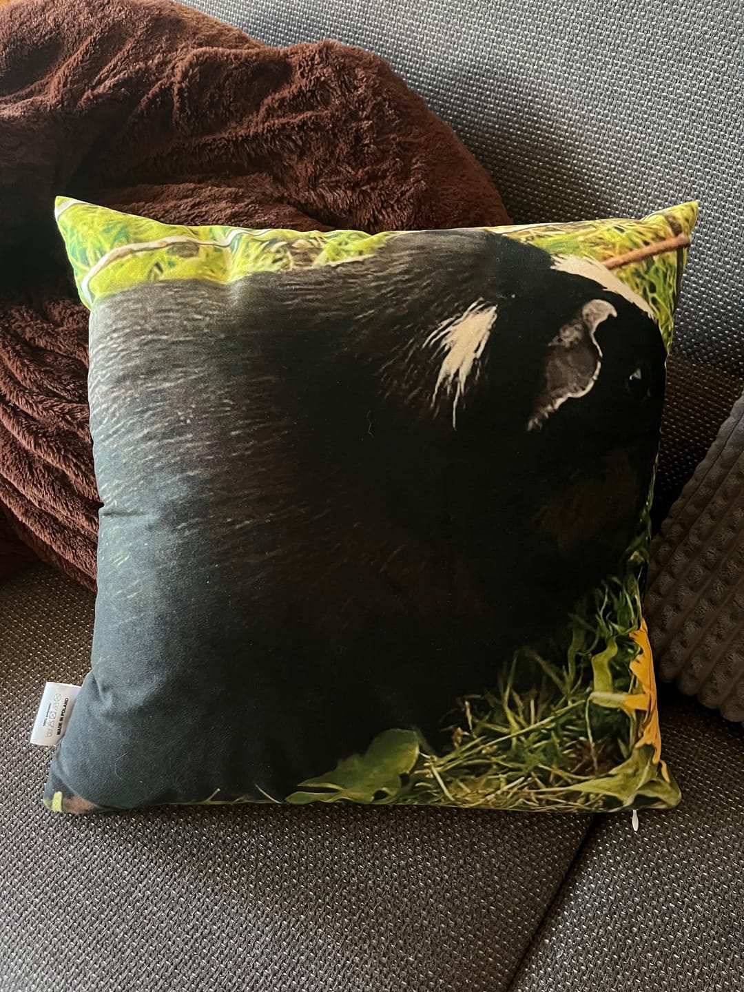 Customer photo review of Personalisiertes Fotokissen 'Basic'