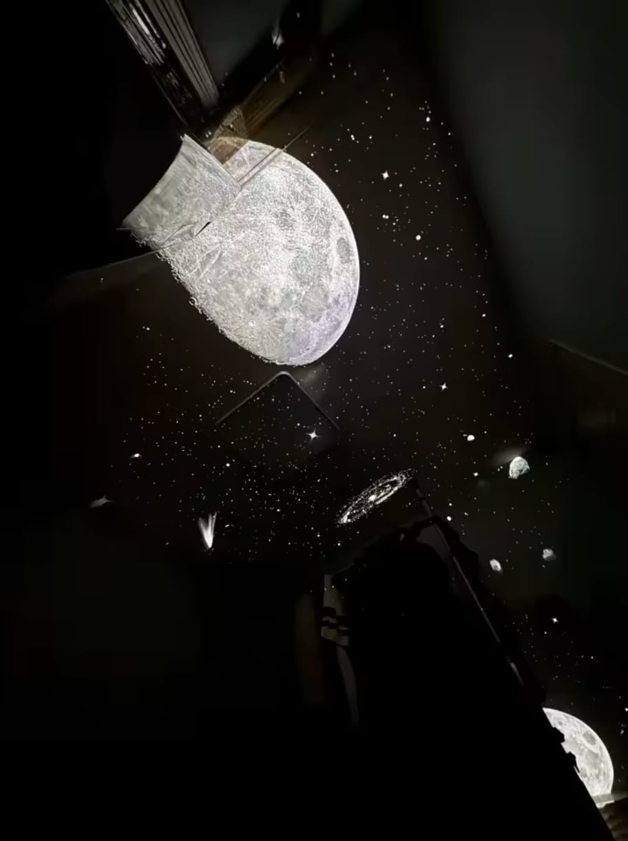 Customer photo review of Velora Galaxy Projector