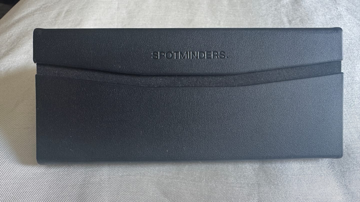 Customer photo review of Spotminders. Glasses Case