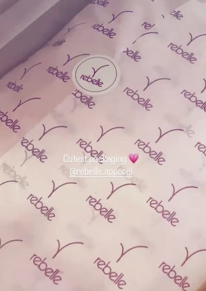 Customer photo review of BABY PINK TOP