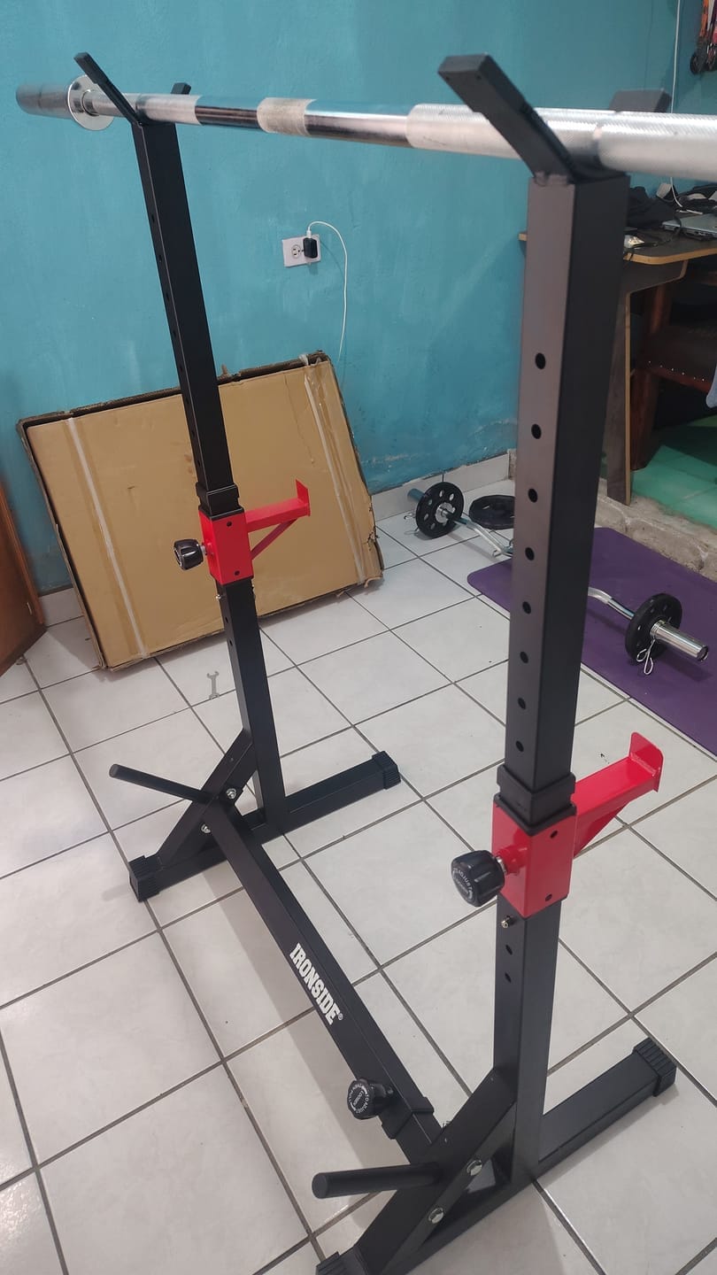 Customer photo review of IRONSIDE Squat Rack