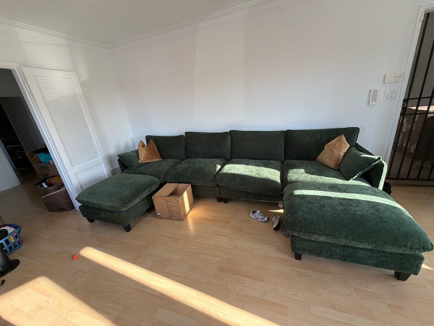 Customer photo review of Puffy Modular Sofa