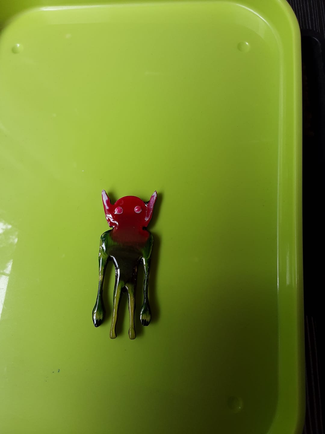 Customer photo review of Unfinished Wood Kentucky Goblin Shape - Craft - up to 46"