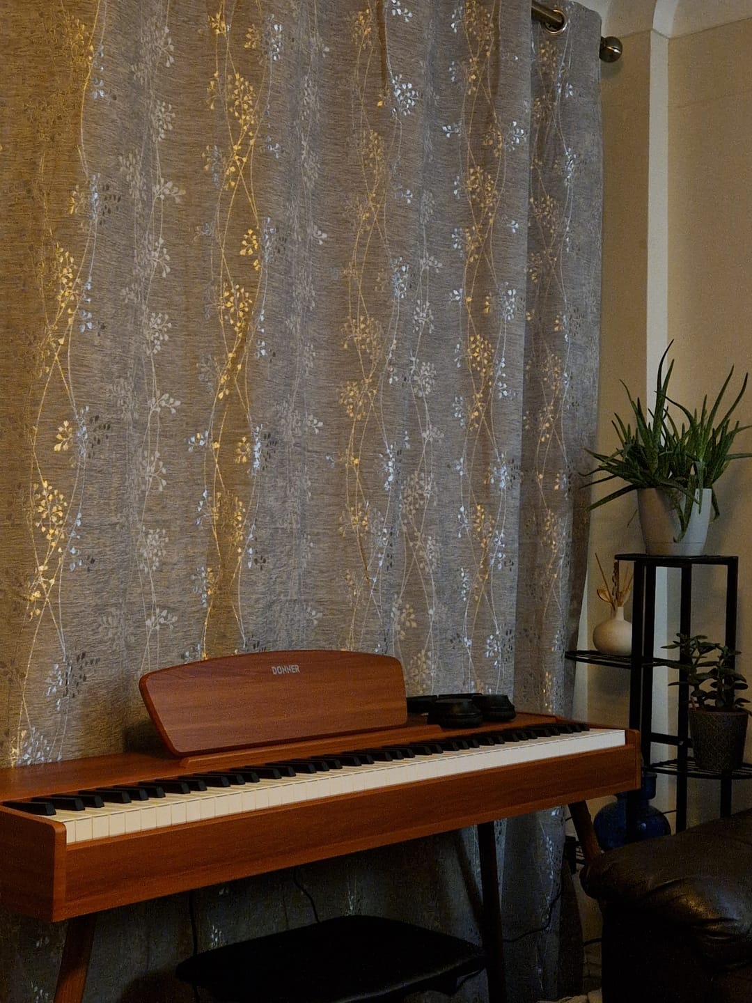 Customer photo review of Donner DDP-80 Wooden Style Weighted Digital Piano