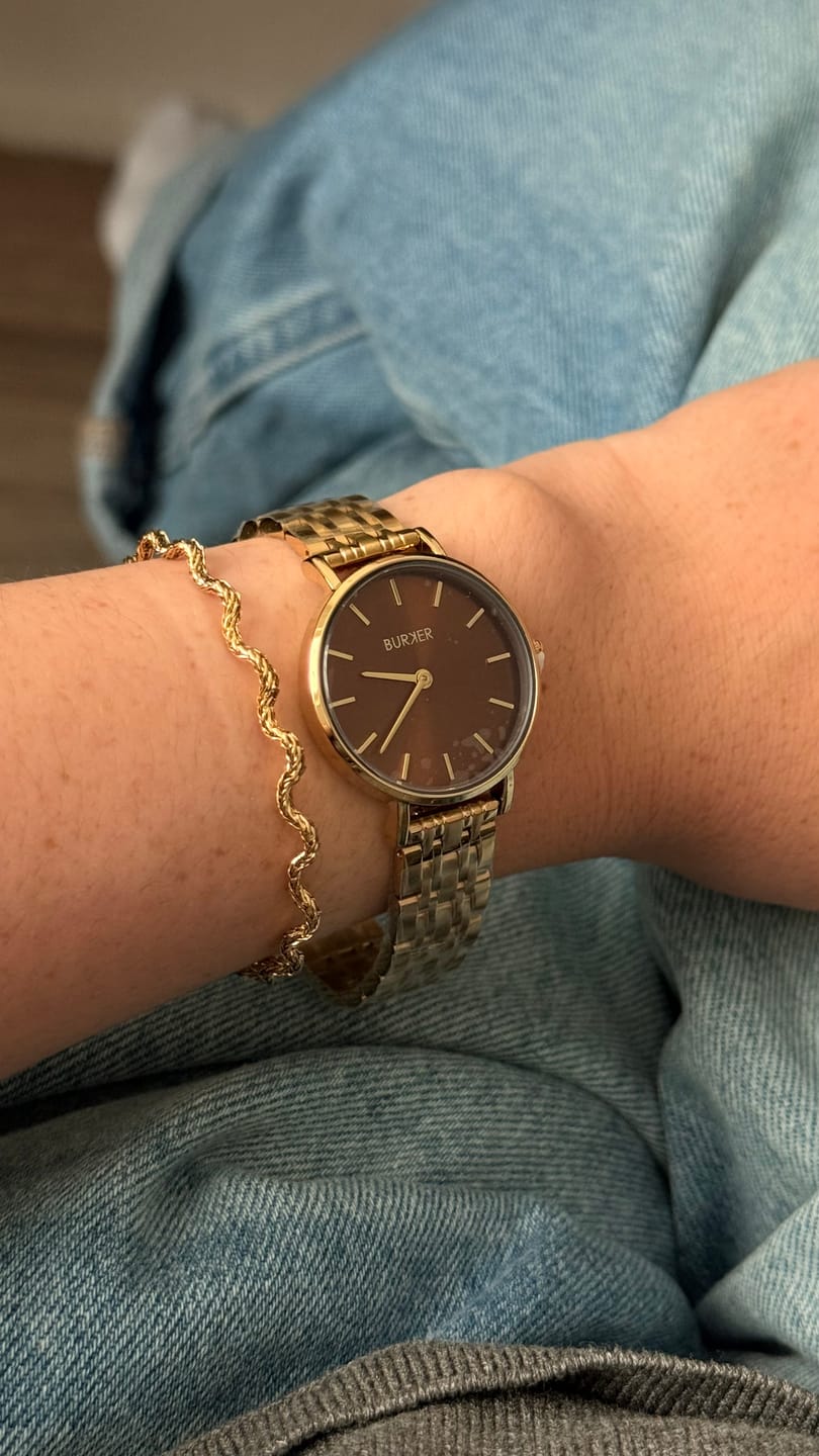 Customer photo review of Ruby Petite Gold Brown