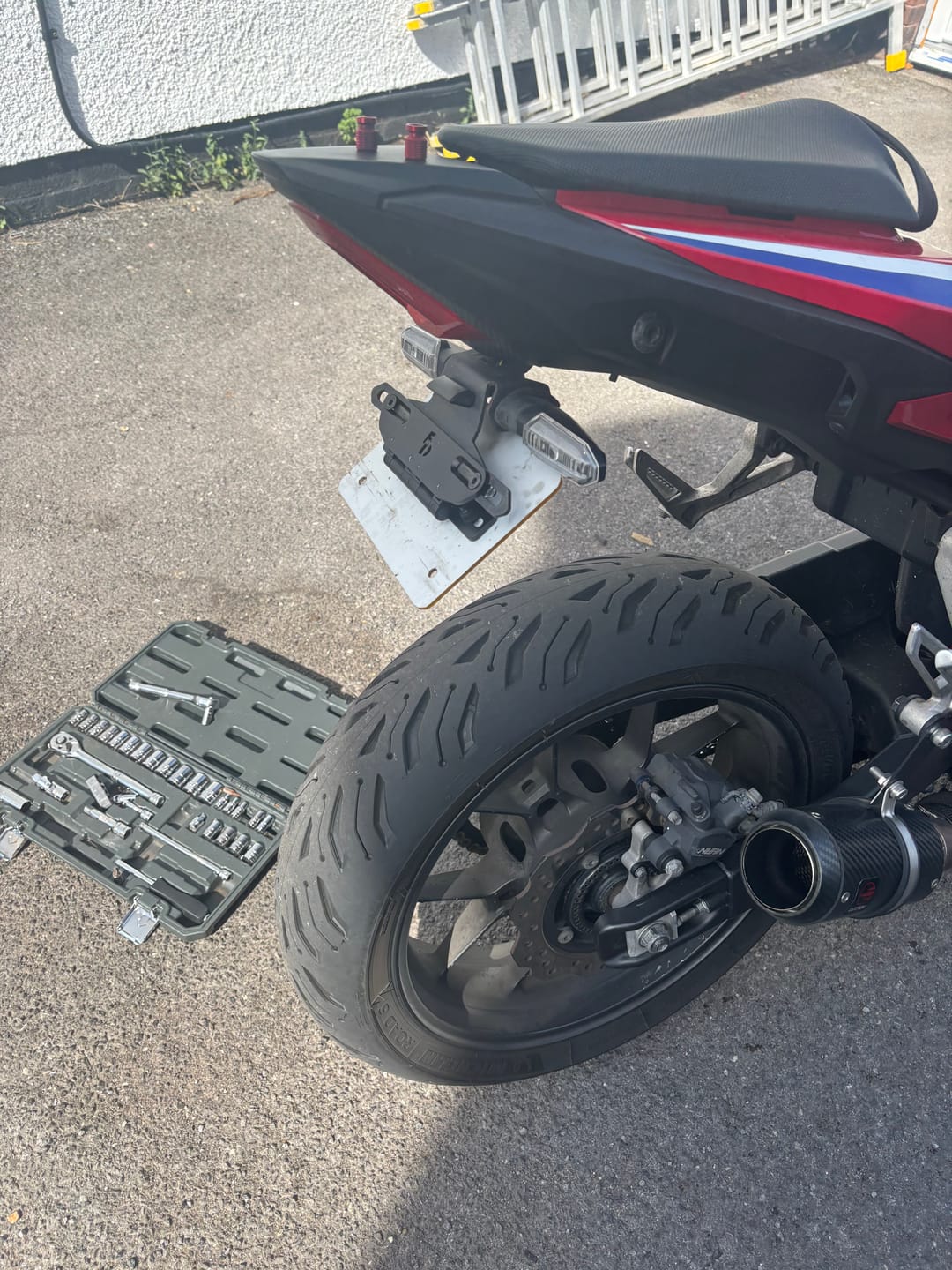 Customer photo review of Universal Adjustable / Flip Bracket