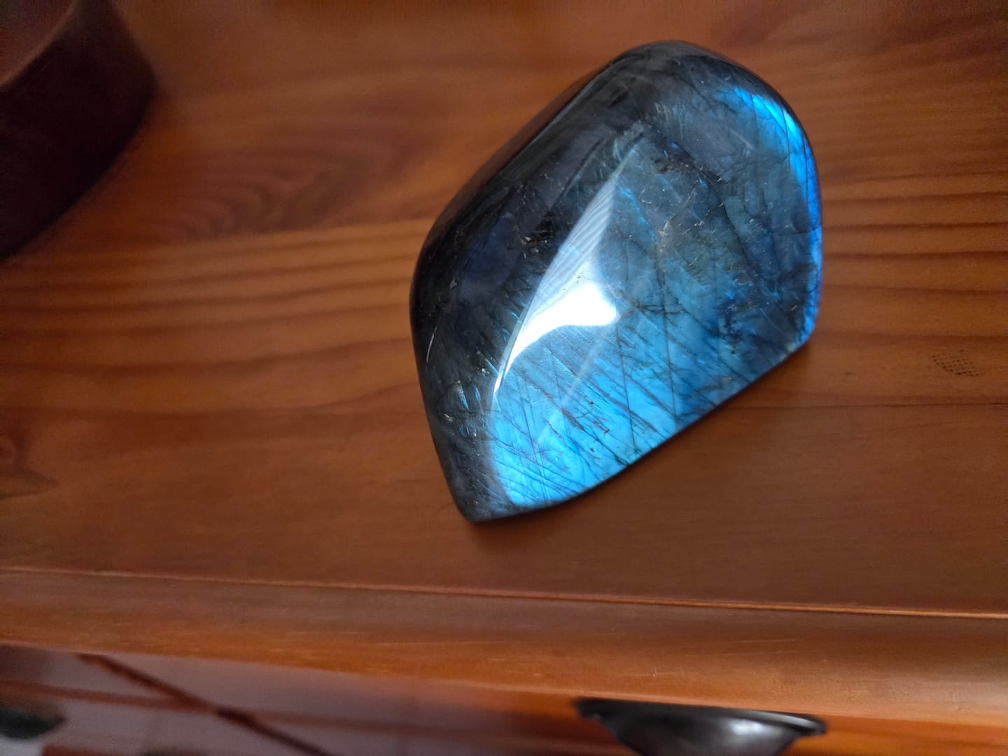 Customer photo review of Labradorite Bleue Flash, Forme libre