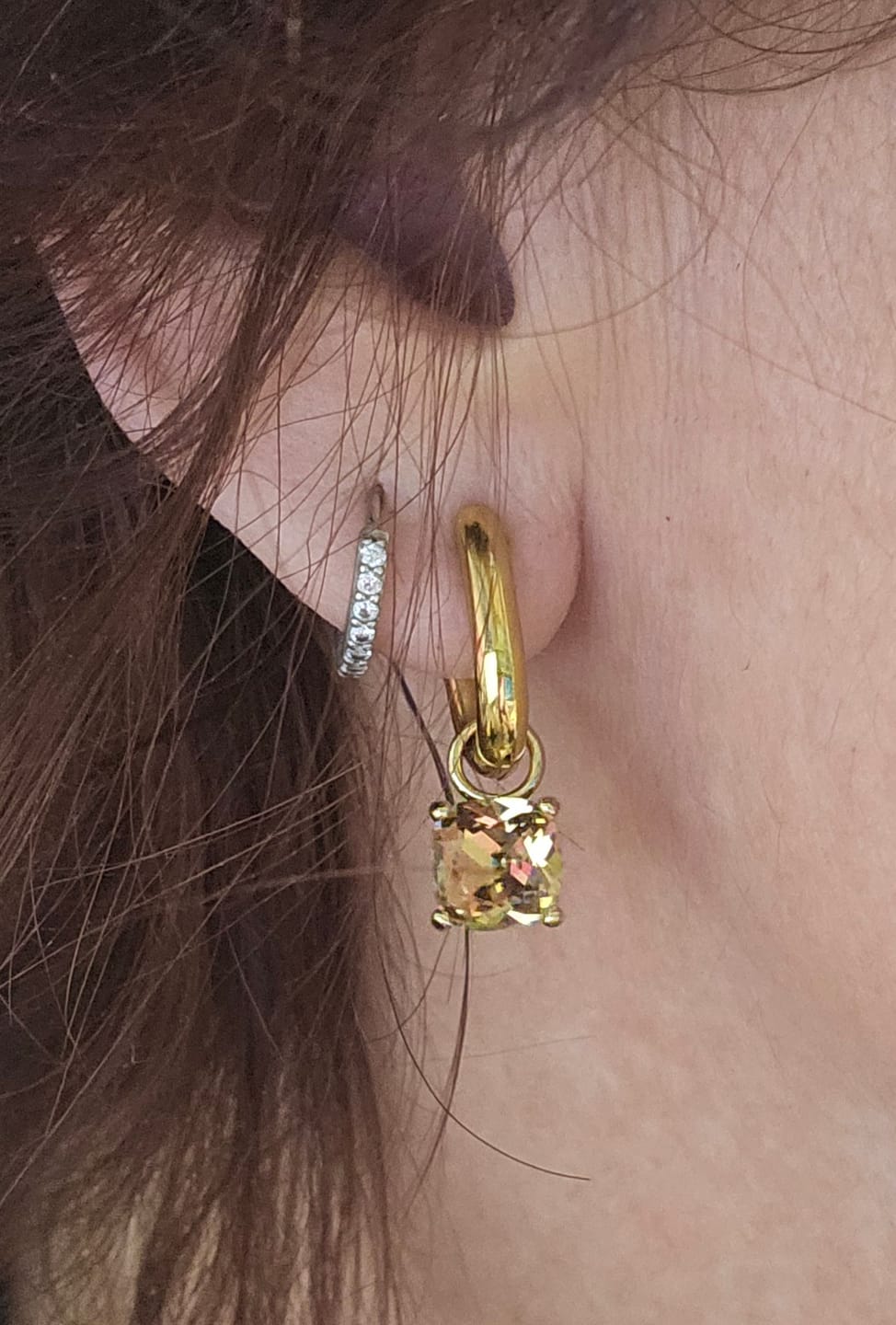 Customer photo review of Celso Charm in Gold