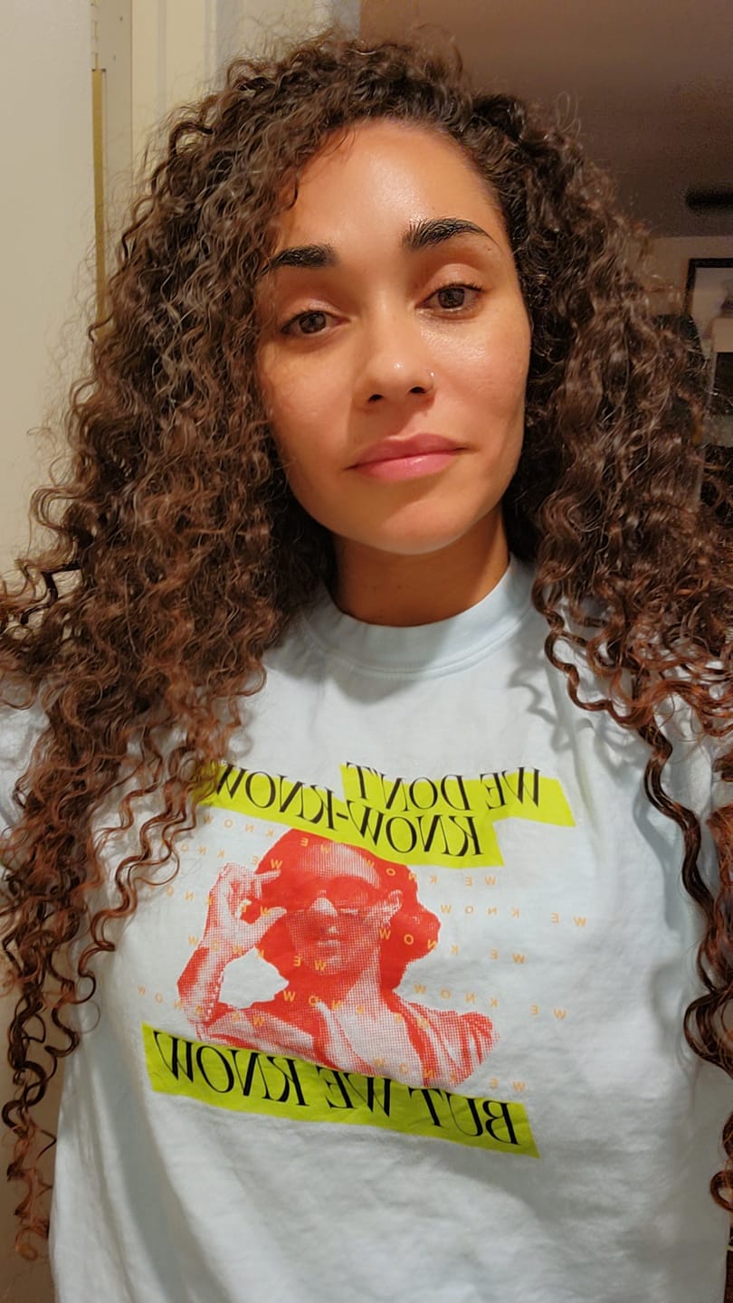 Customer photo review of We Know Neon T-Shirt