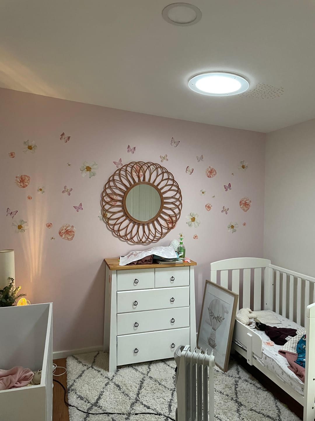 Customer photo review of Duex Fleurs Decal Set