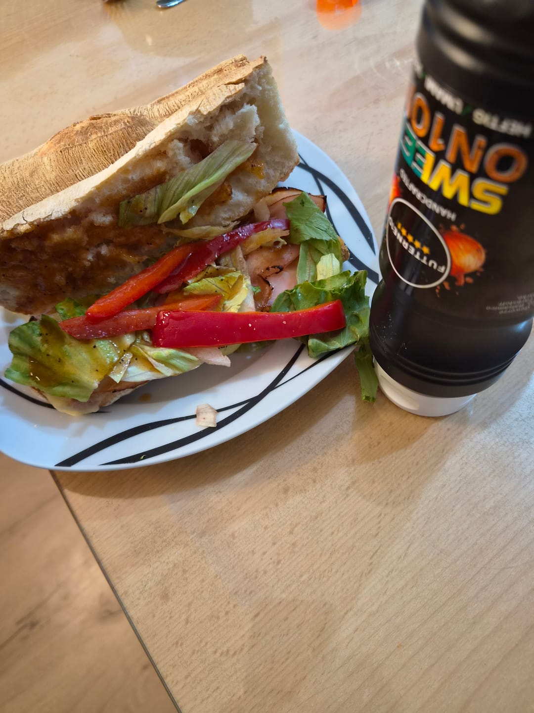 Customer photo review of Sweet ON1ON Sauce 500ml