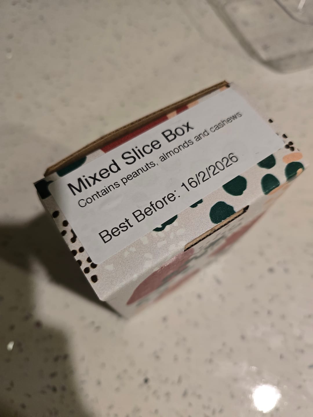 Customer photo review of Mixed Slice Box