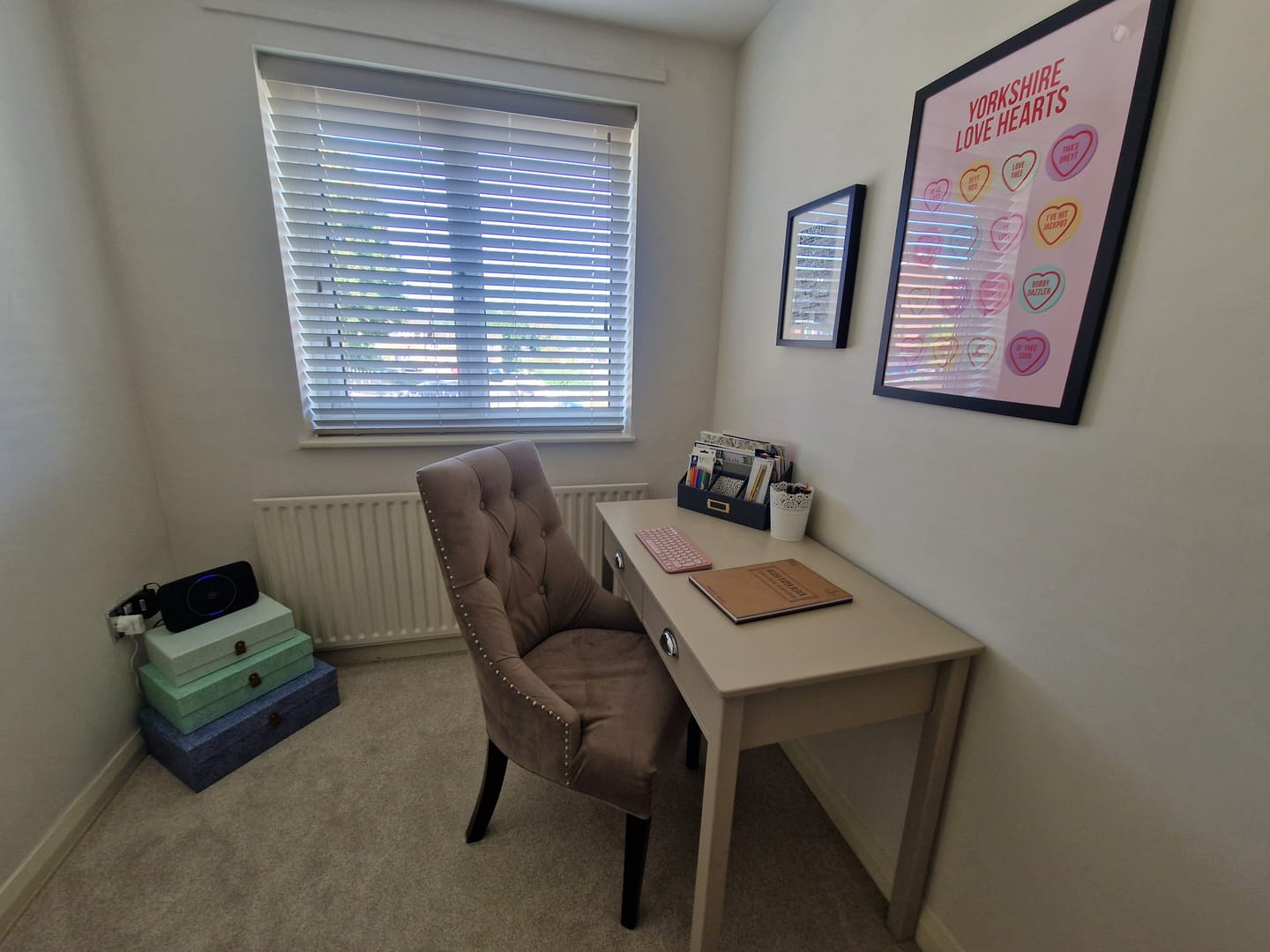 Customer photo review of Yorkshire Love Hearts - Print
