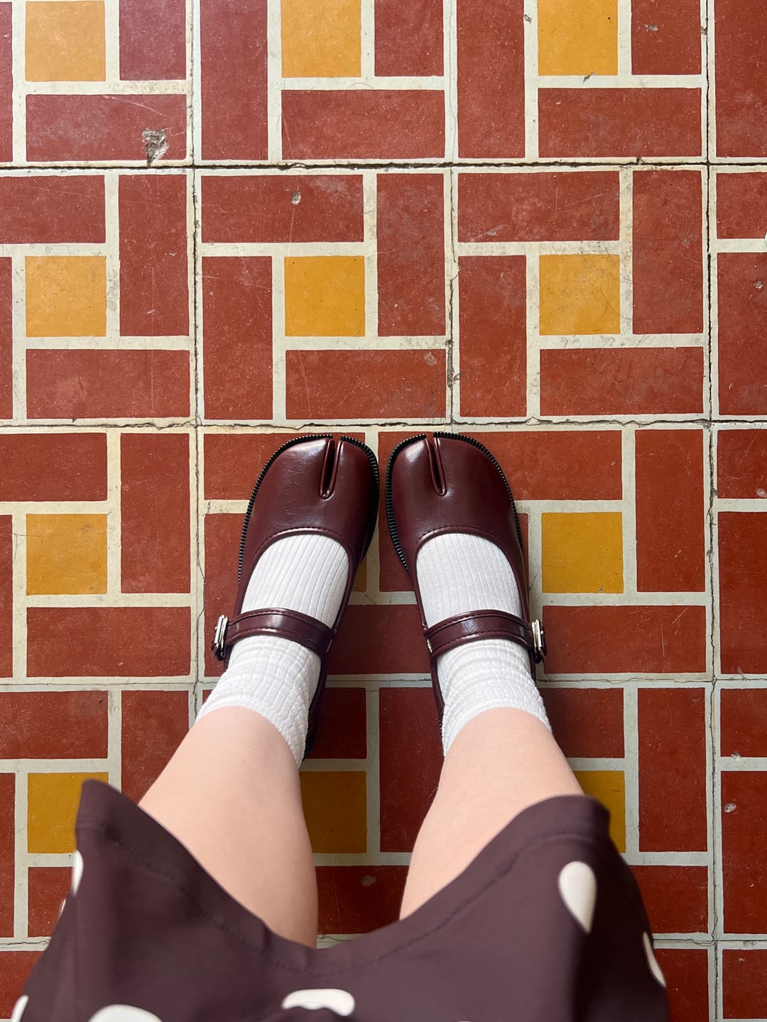 Customer photo review of Mary Jane Tabi Celia