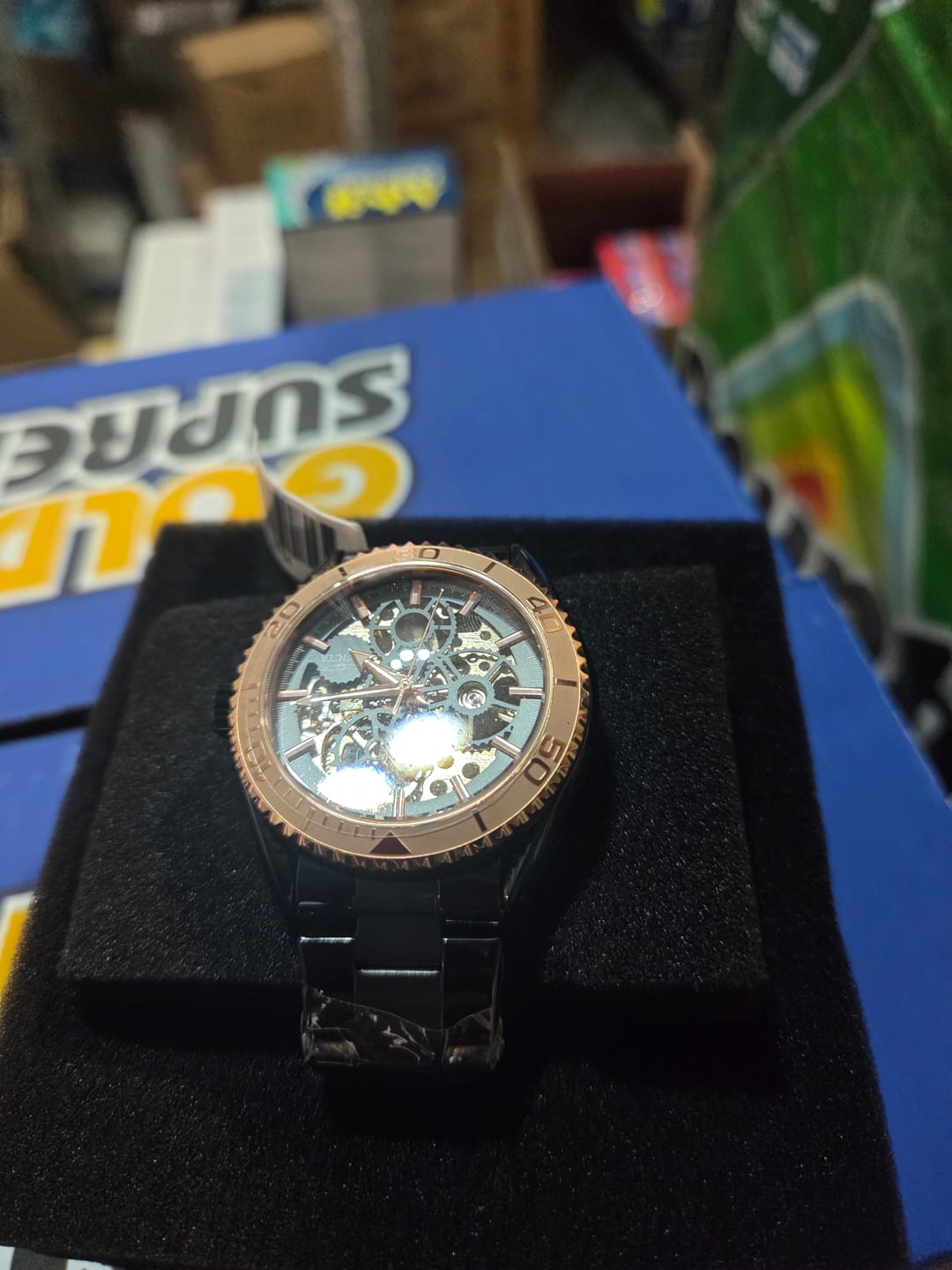 Customer photo review of Objet D Art Men 43mm automatico