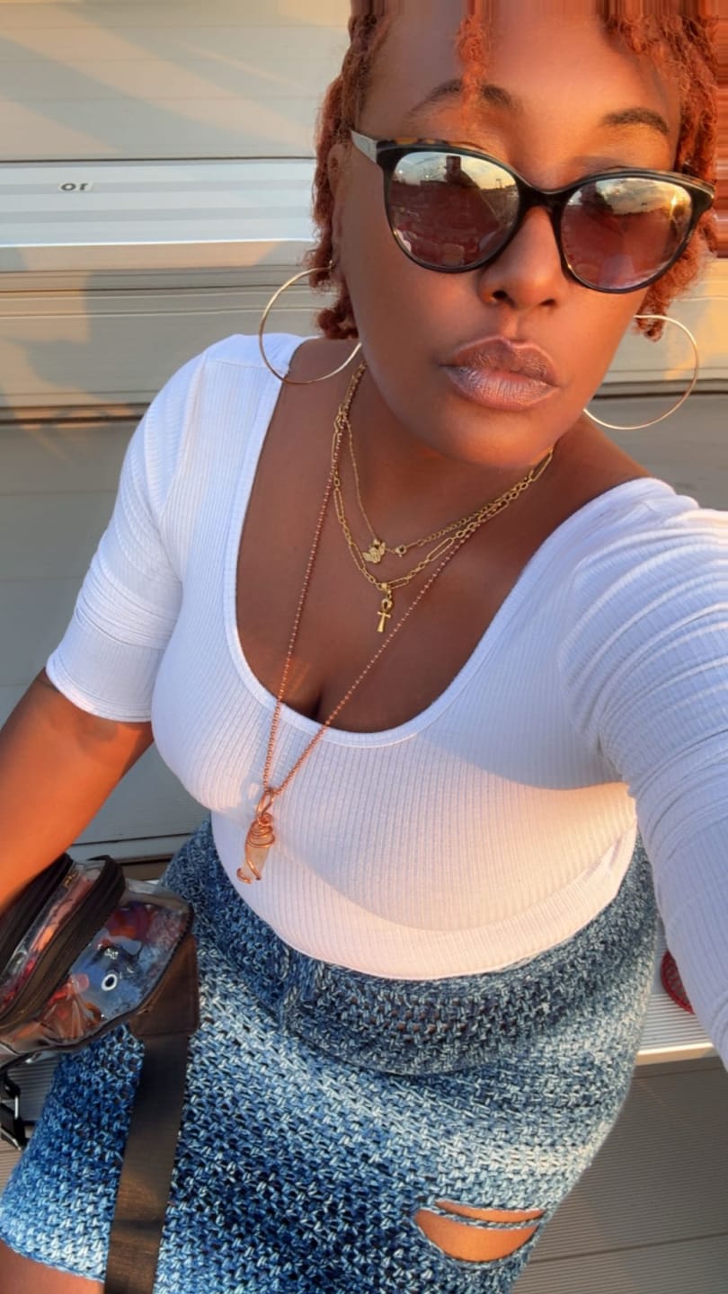 Customer photo review of Angel Energy Necklace
