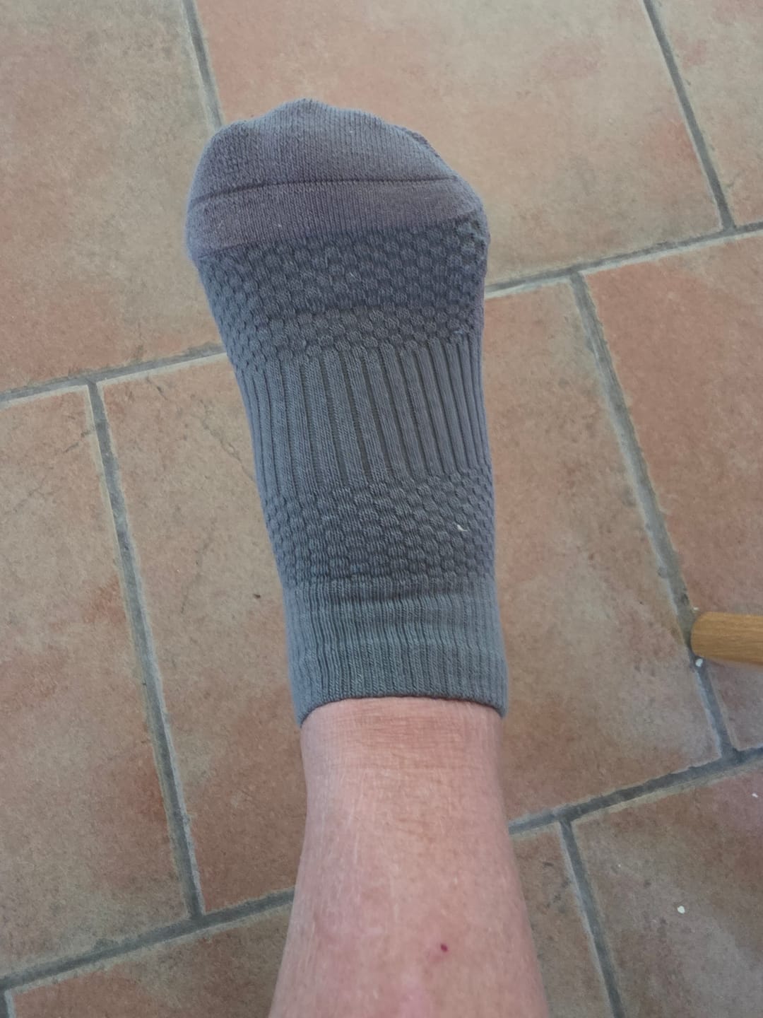 Customer photo review of Ankelstrumpor i bambu med mild kompression