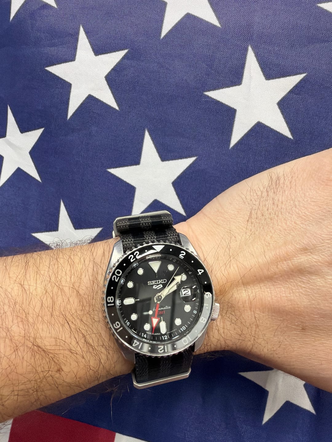 Customer photo review of Bond Nylon Strap - Five Eye