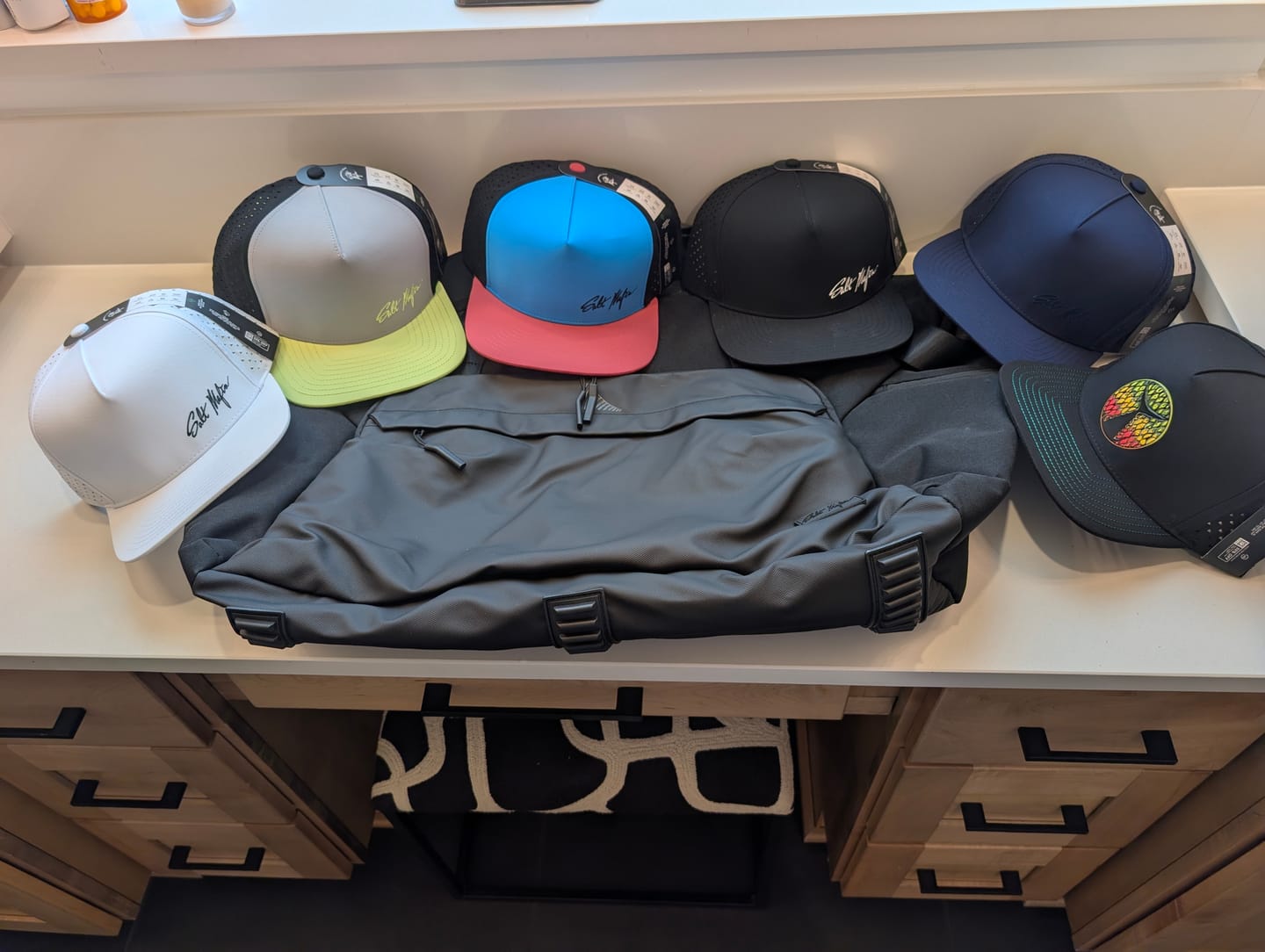 Customer photo review of THE SKYLINE (travel bag)