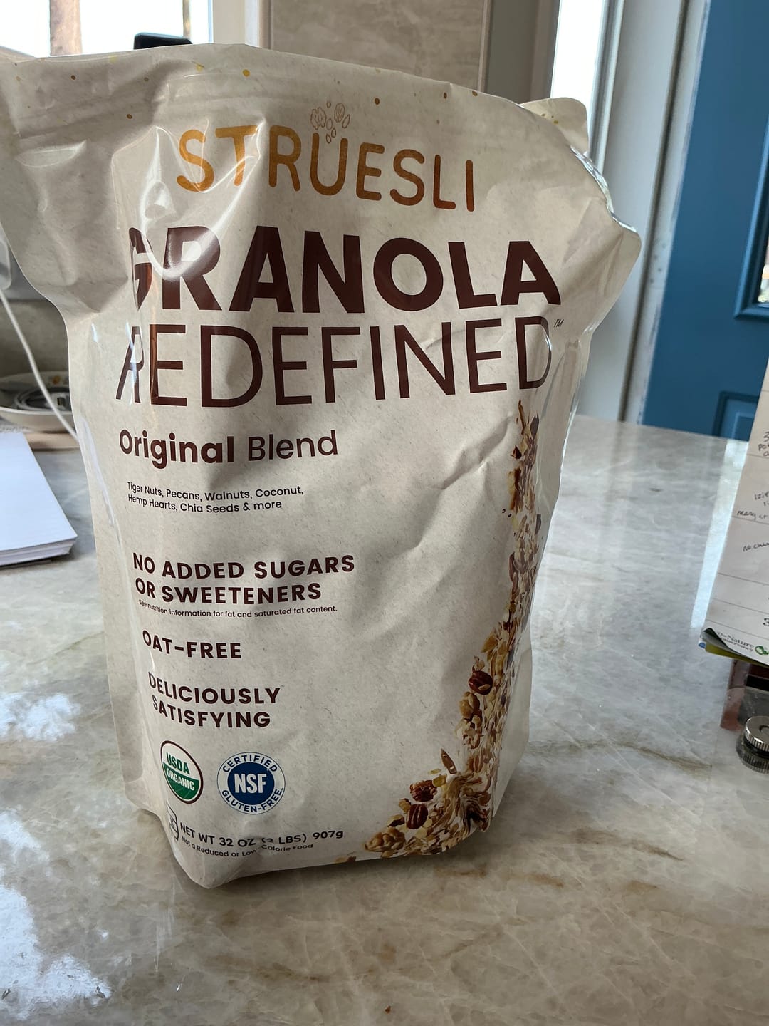 Customer photo review of Struesli Organic Granola | Original