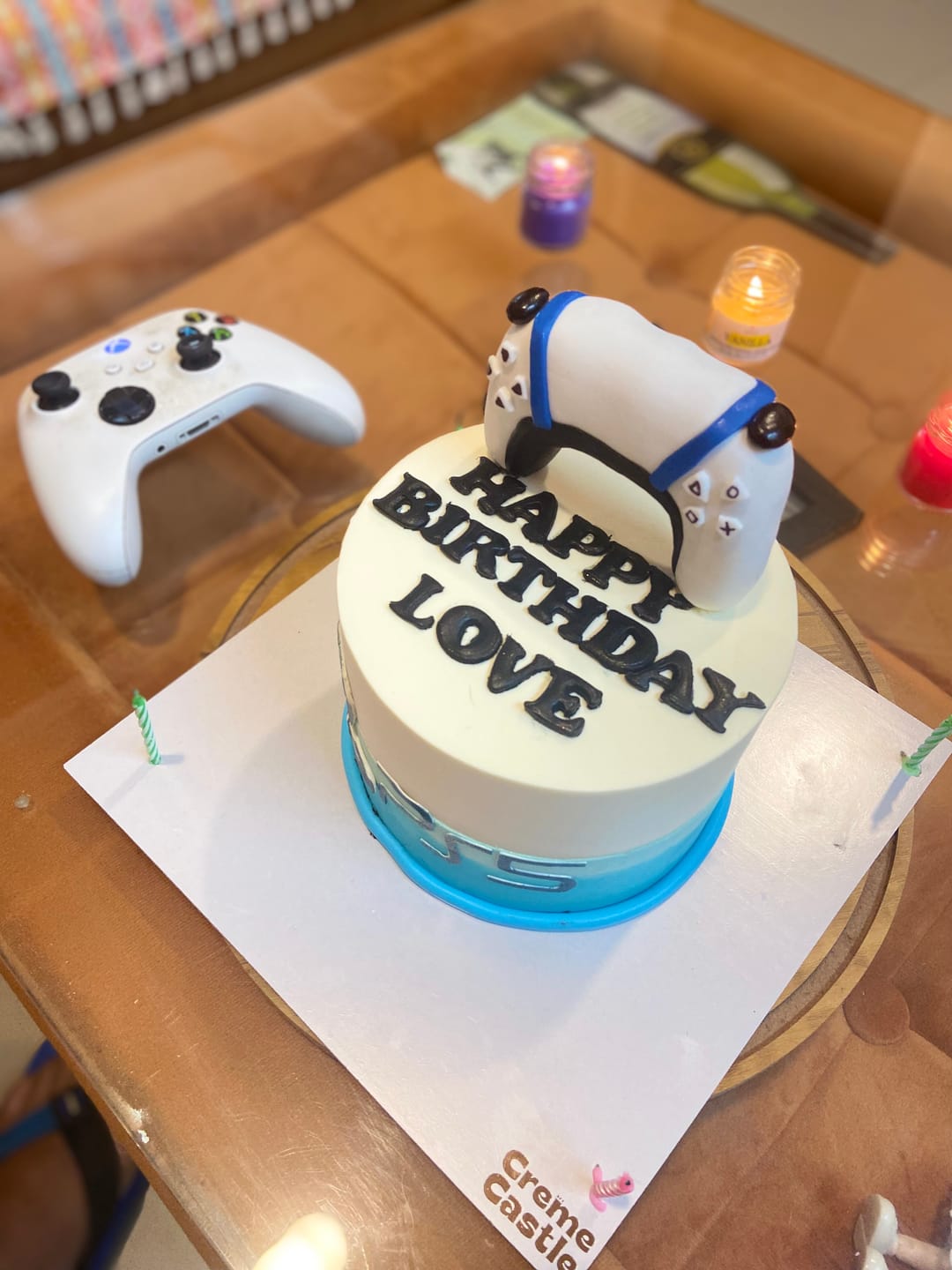 Customer photo review of PS5 Joystick Cake