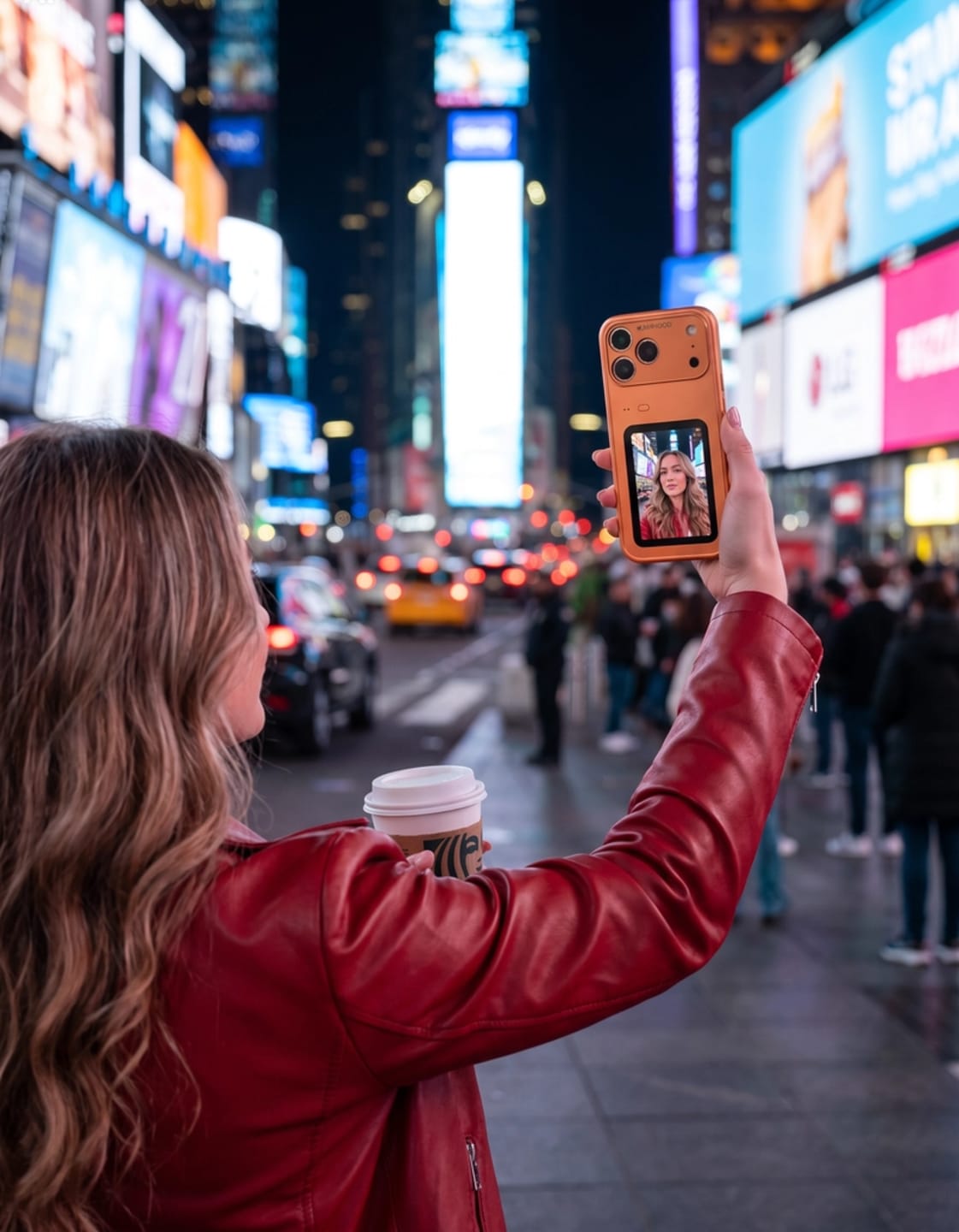 Customer photo review of Casemood AnyScreen | Revolutionary Dual Touchable Screen Smart Phone Case
