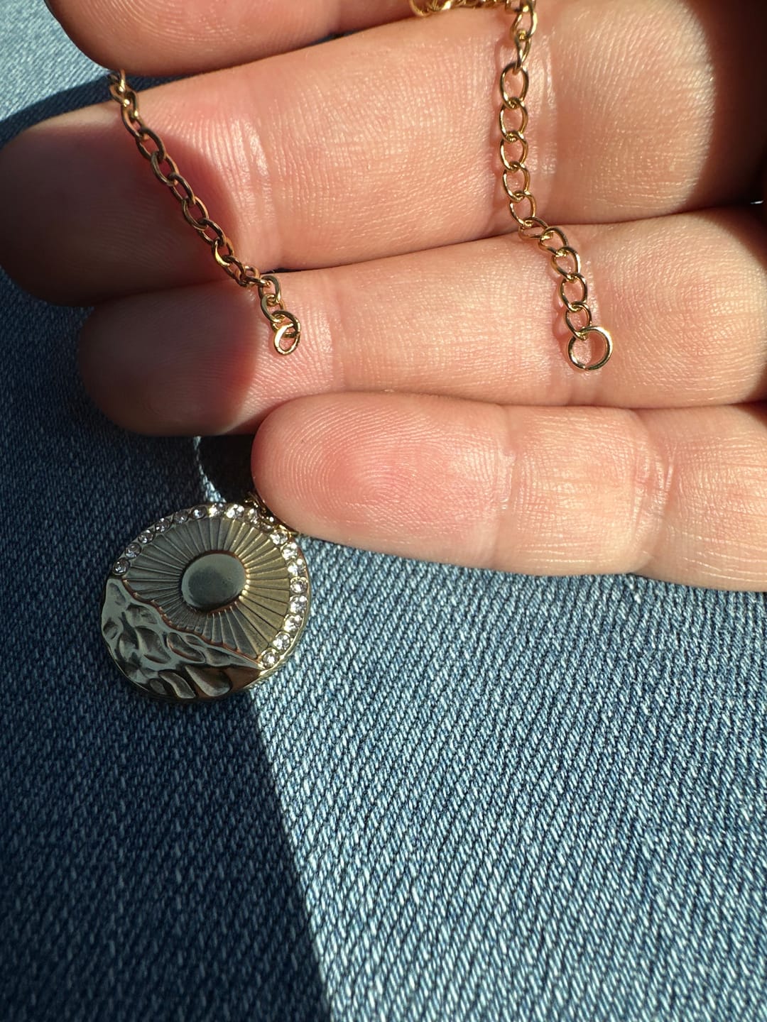 Customer photo review of New Horizons Necklace