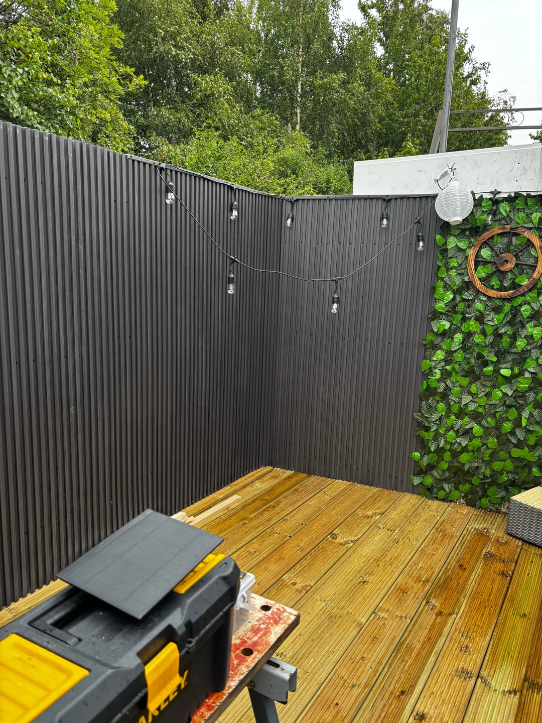 Customer photo review of Outdoor End Trim (Multiple Colours)
