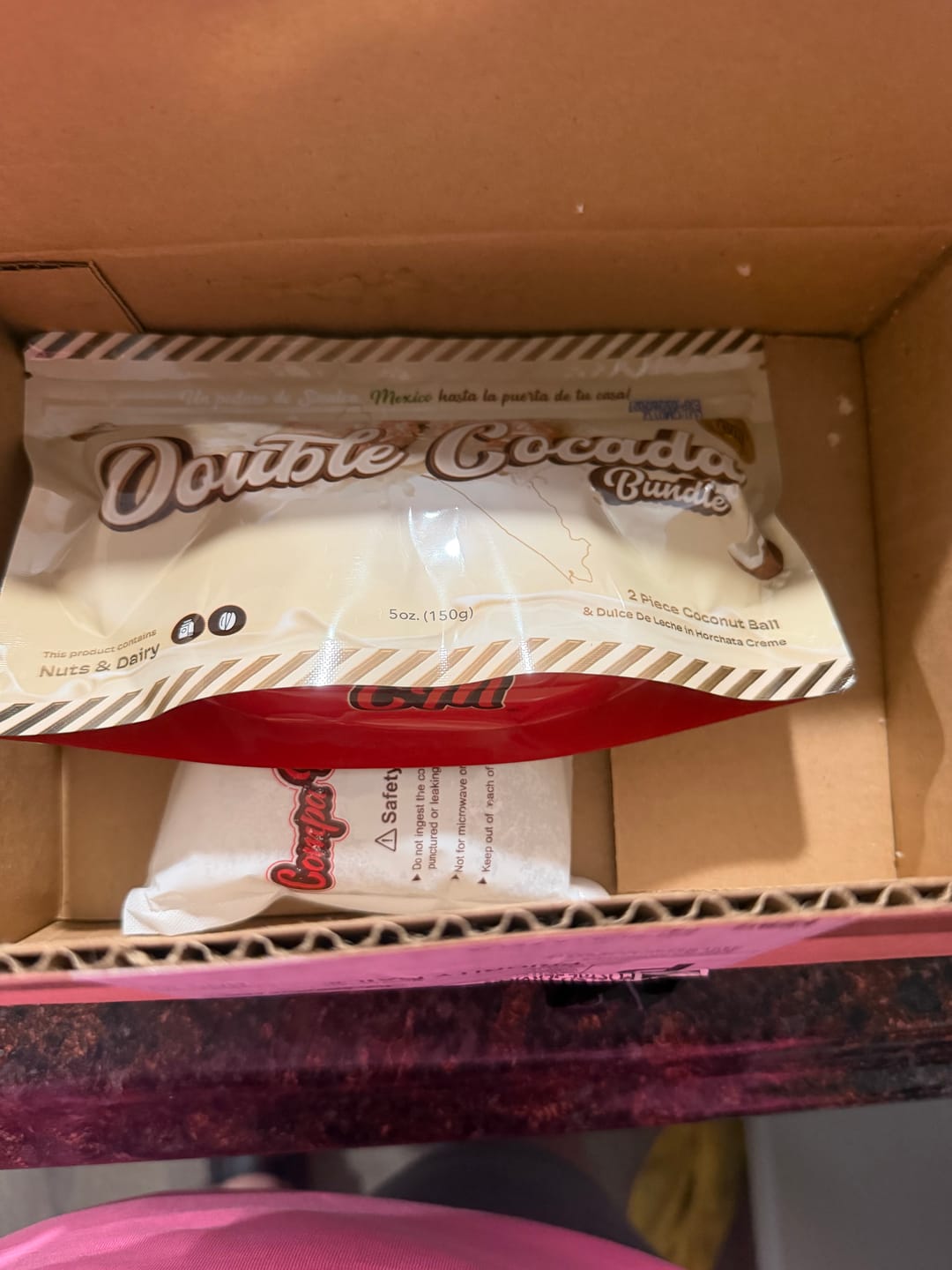 Customer photo review of Double Cocada