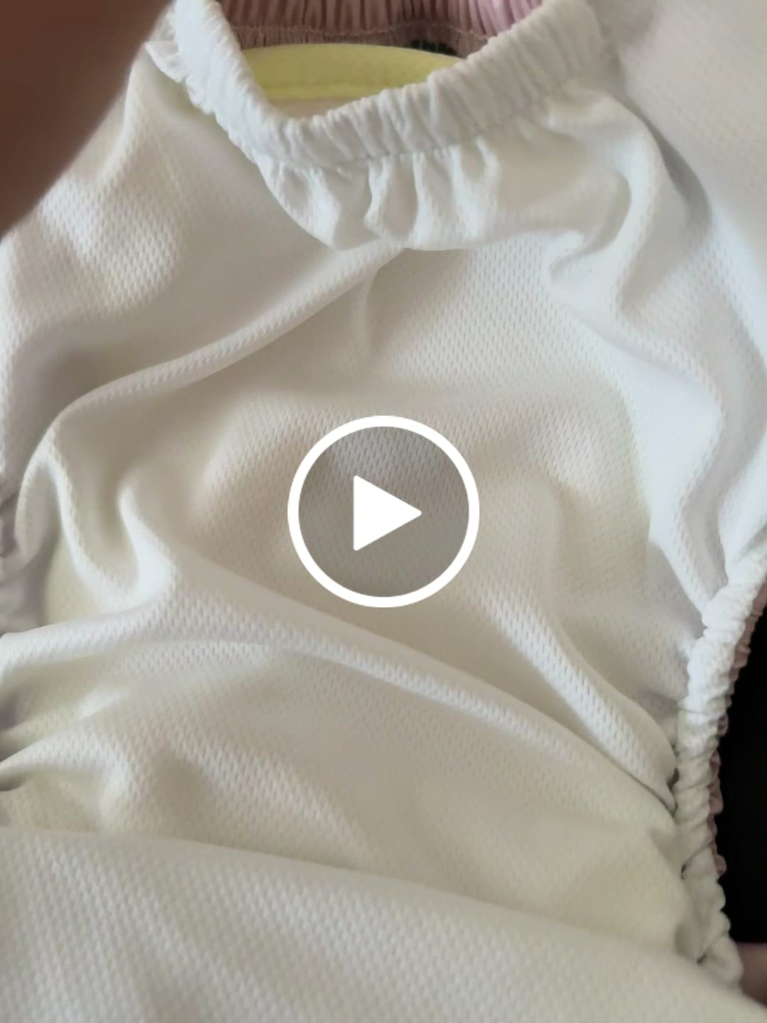 Customer video review of 4-Layer Bamboo Viscose Cloth Diaper Insert