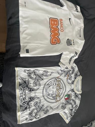 Customer photo review of 2012 Retro Santos Home Jersey