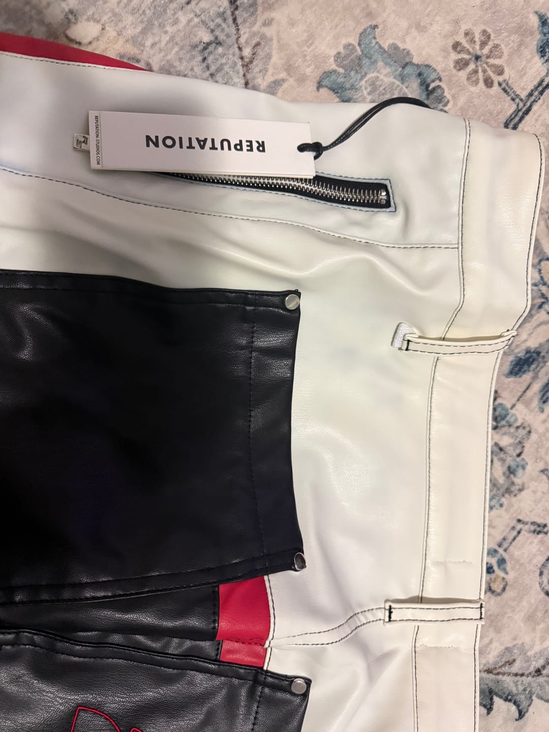 Customer photo review of Moto Flare Pants - Black