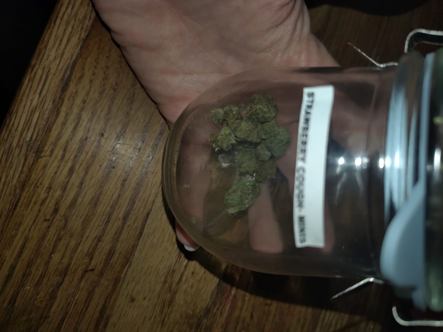 Customer photo review of Strawberry Cough - Minis - 14 Grams - Sativa
