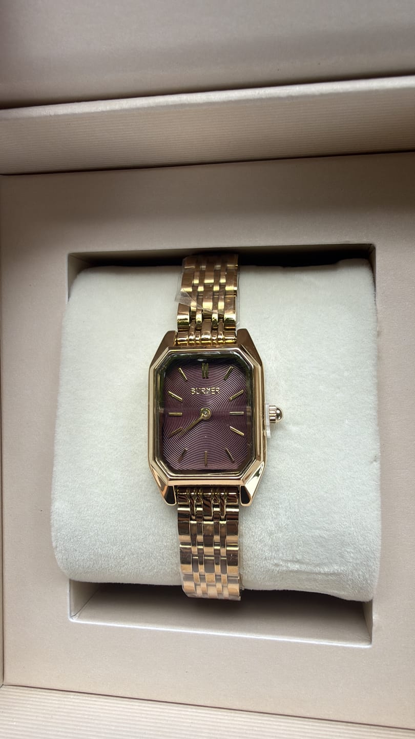 Customer photo review of Isabell Petite Gold Burgundy