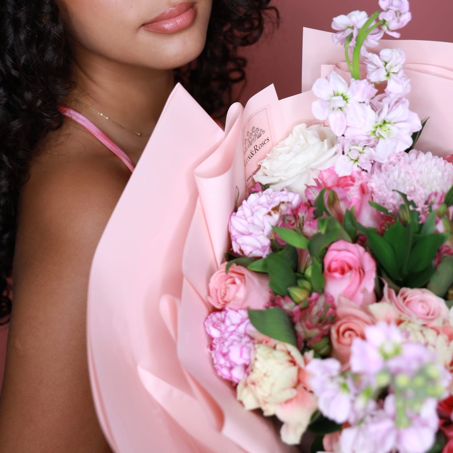 Customer photo review of Mixed Bouquet - Pink Deluxe